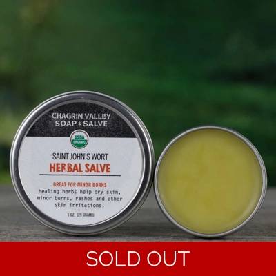 Saint John's Wort Herbal Salve